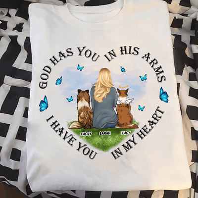 Dog Personalized Shirt, Personalized Gift for Dog Lovers, Dog Dad, Dog Mom - TS262PS05 - BMGifts