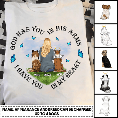 Dog Personalized Shirt, Personalized Gift for Dog Lovers, Dog Dad, Dog Mom - TS262PS05 - BMGifts