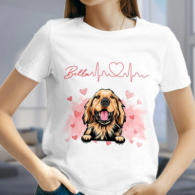 Dog Personalized Shirt, Personalized Gift for Dog Lovers, Dog Dad, Dog Mom - TS314PS05 - BMGifts
