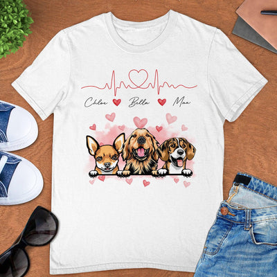 Dog Personalized Shirt, Personalized Gift for Dog Lovers, Dog Dad, Dog Mom - TS314PS05 - BMGifts
