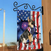 Dogs And The 4th July Personalized Garden Flag, Personalized Gift for Dog Lovers, Dog Dad, Dog Mom - GA023PS01 - BMGifts