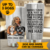 Dogs Have A Way Of Finding People Personalized Tumbler, Personalized Gift for Dog Lovers, Dog Dad, Dog Mom - TB026PS - BMGifts