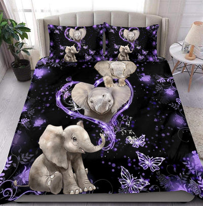 Elephant Bedding Set, Gift for Elephant Lovers - BD242PA06 - BMGifts