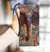 Elephant Clutch Purse, Gift for Elephant Lovers - PU122PA - BMGifts