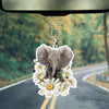 Elephant Transparent Acrylic Car Ornament, Gift for Elephant Lovers - CO090PA - BMGifts