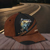 Fishing Dark Brown Personalized Classic Cap, Personalized Gift for Fishing Lovers - CP092PS07 - BMGifts