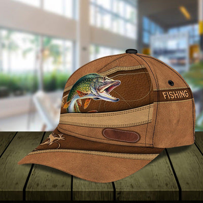 Fishing Lover Personalized Classic Cap, Personalized Gift for Fishing Lovers - CP046PS01 - BMGifts