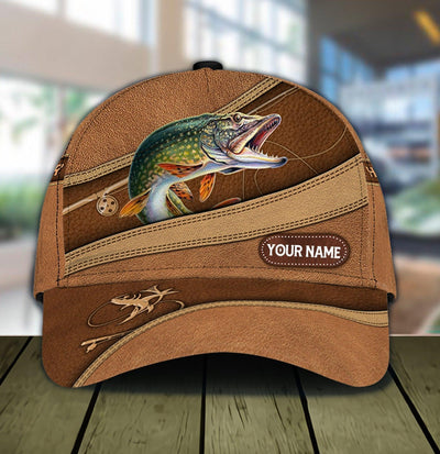 Fishing Lover Personalized Classic Cap, Personalized Gift for Fishing Lovers - CP046PS01 - BMGifts