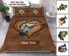 Fishing Personalized Bedding Set, Personalized Gift for Fishing Lovers - BD008PS05 - BMGifts