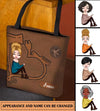 For Hairstylist Girl Personalized All Over Tote Bag - TO033PS01 - BMGifts