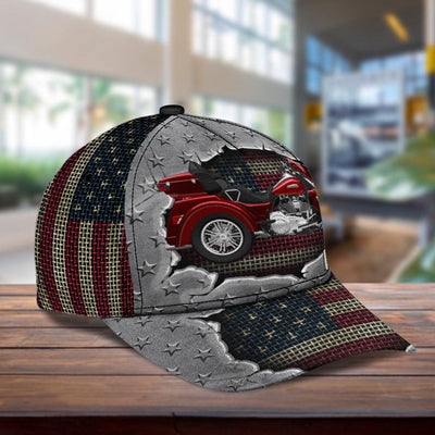 For Motorcycle Lover Personalized Classic Cap, Personalized Gift for Motorcycle Lovers, Motorcycle Riders - CP097PS01 - BMGifts