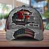 For Trucker Personalized Classic Cap, Personalized Gift for Truckers - CP098PS01 - BMGifts