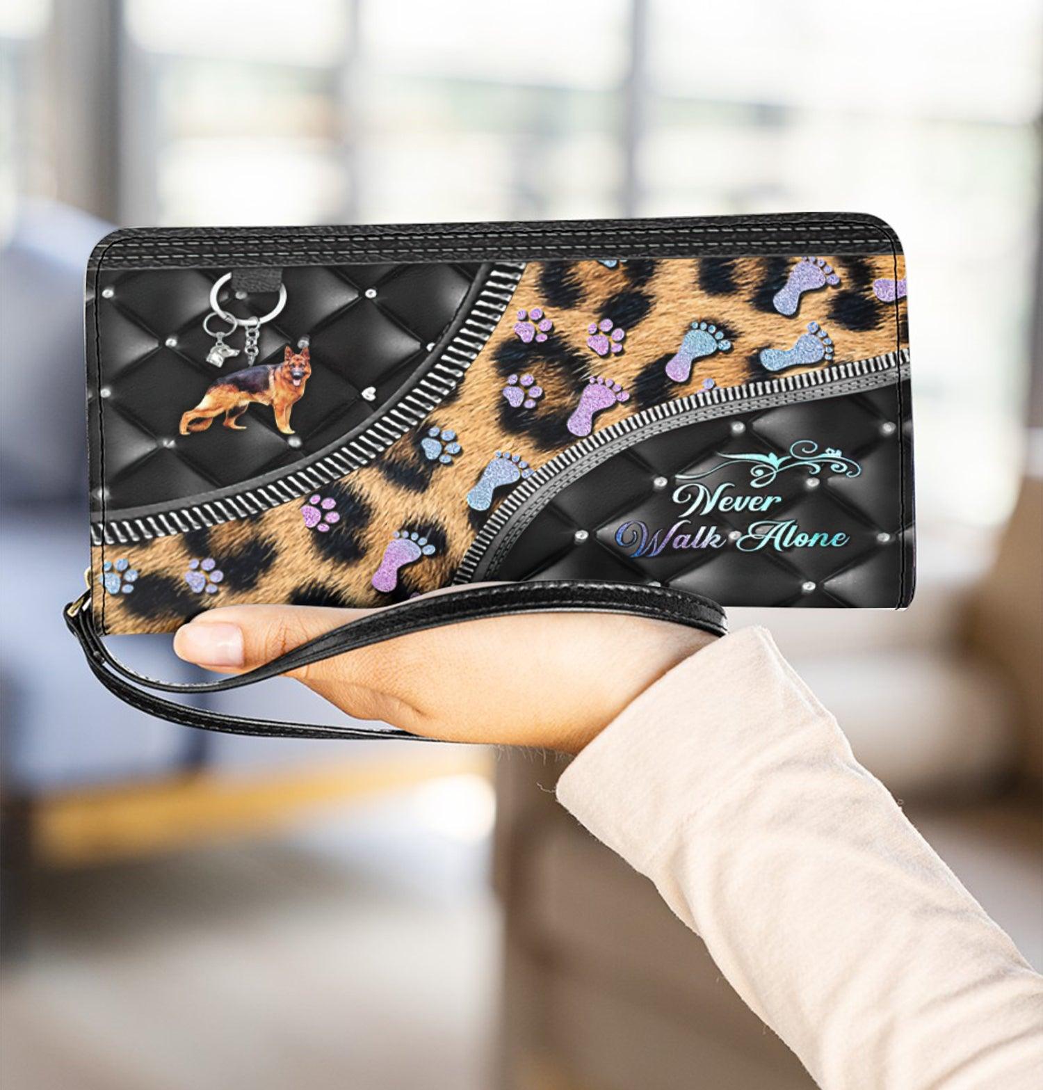 Germanshepherd Clutch Purse, Gift for German Shepherd Lovers - PU194PA - BMGifts