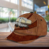 Gift for Father Camping All Brown Personalized Cap, Personalized Gift for Camping Lovers - CP291PS08 - BMGifts