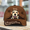 Gift For Father Dog Personalized Classic Cap, Personalized Gift for Dog Lovers, Dog Dad, Dog Mom - CP238PS11 - BMGifts