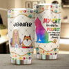 Gift For Mother Cat Personalized Tumbler, Personalized Gift for Cat Lovers, Cat Mom, Cat Dad - TB080PS05 - BMGifts