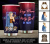 Gift for Mother Dog Mom By Day Party Girl By Night Personalized Tumbler, Personalized Gift for Dog Lovers, Dog Dad, Dog Mom - TB086PS01 - BMGifts