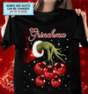 Grandma Christmas Grinch Hand Personalized Shirt, Personalized Gift for Nana, Grandma, Grandmother, Grandparents - TS022PS07 - BMGifts
