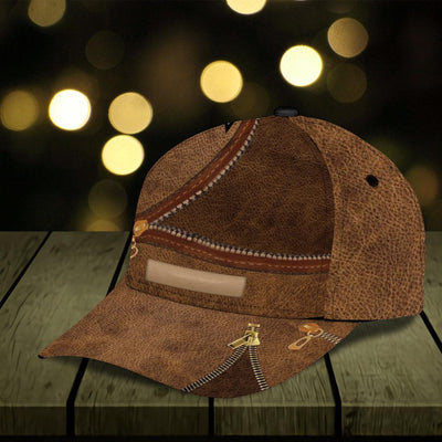 Guitar Brown Personalized Classic Cap, Personalized Gift for Music Lovers, Guitar Lovers - CP004PS - BMGifts