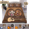 Guitar Personalized Bedding Set, Personalized Gift for Music Lovers, Guitar Lovers - BD010PS05 - BMGifts