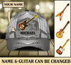 Guitar Personalized Classic Cap, Personalized Gift for Music Lovers, Guitar Lovers - CP012PS - BMGifts