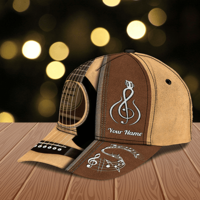 Guitar Personalized Classic Cap, Personalized Gift for Music Lovers, Guitar Lovers - CP094PS02 - BMGifts
