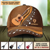 Guitar Personalized Classic Cap, Personalized Gift for Music Lovers, Guitar Lovers - CP102PS02 - BMGifts