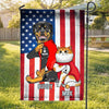 Personalized Cat Flag, Personalized Gift for Cat Lovers, Cat Mom, Cat Dad - GA015PS06 - BMGifts