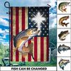 Personalized Fishing Flag, Personalized Gift for Fishing Lovers - GA005PS06 - BMGifts