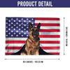 Proud Dogs in American Flag Personalized Flag, Personalized Gift for Dog Lovers, Dog Dad, Dog Mom - GA017PS01 - BMGifts