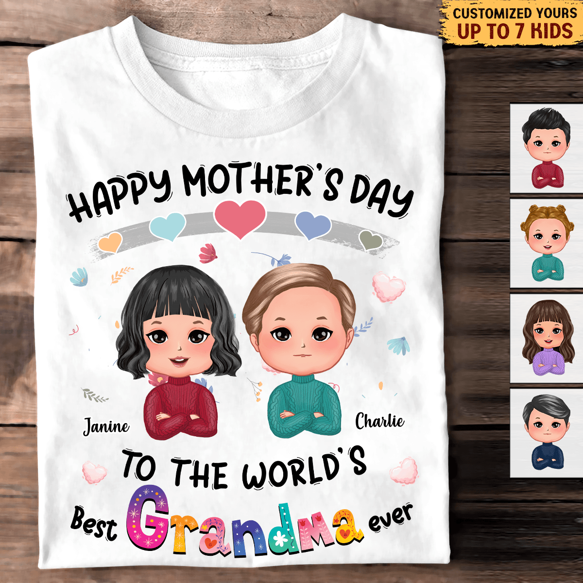 World's best clearance grandma sweatshirt