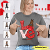 Happy Valentine Horse Personalized Shirt, Personalized Valentine Gift for Horse Lovers - TS538PS01 - BMGifts