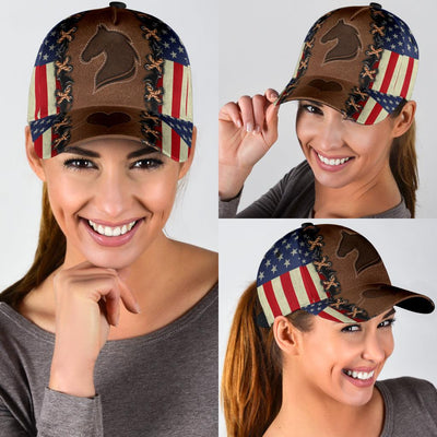 Horse Classic Cap, Gift for Horse Lovers - CP1470PA - BMGifts