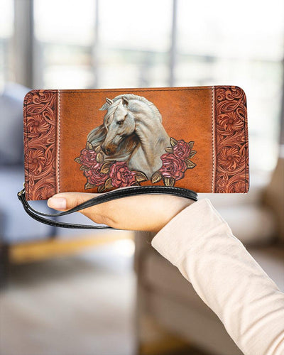 Horse Clutch Purse, Gift for Horse Lovers - PU167PA - BMGifts
