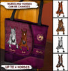Horse Personalized All Over Tote Bag, Personalized Gift for Horse Lovers - TO020PS03 - BMGifts