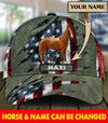 Horse Personalized Classic Cap, Personalized Gift for Horse Lovers - CP010PS - BMGifts