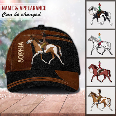 Horse Personalized Classic Cap, Personalized Gift for Horse Lovers - CP100PS05 - BMGifts