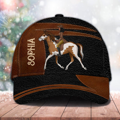 Horse Personalized Classic Cap, Personalized Gift for Horse Lovers - CP100PS05 - BMGifts