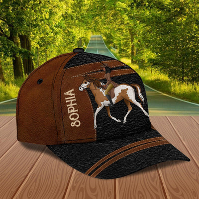 Horse Personalized Classic Cap, Personalized Gift for Horse Lovers - CP100PS05 - BMGifts