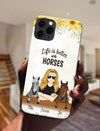 Horse Personalized Phonecase, Personalized Gift for Horse Lovers - PC017PS04 - BMGifts (formerly Best Memorial Gifts)
