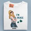 I Come In Peace Couple Personalized Couple T-shirts, Valentine Gift for Couples, Husband, Wife, Parents, Lovers - SS001PS02 - BMGifts