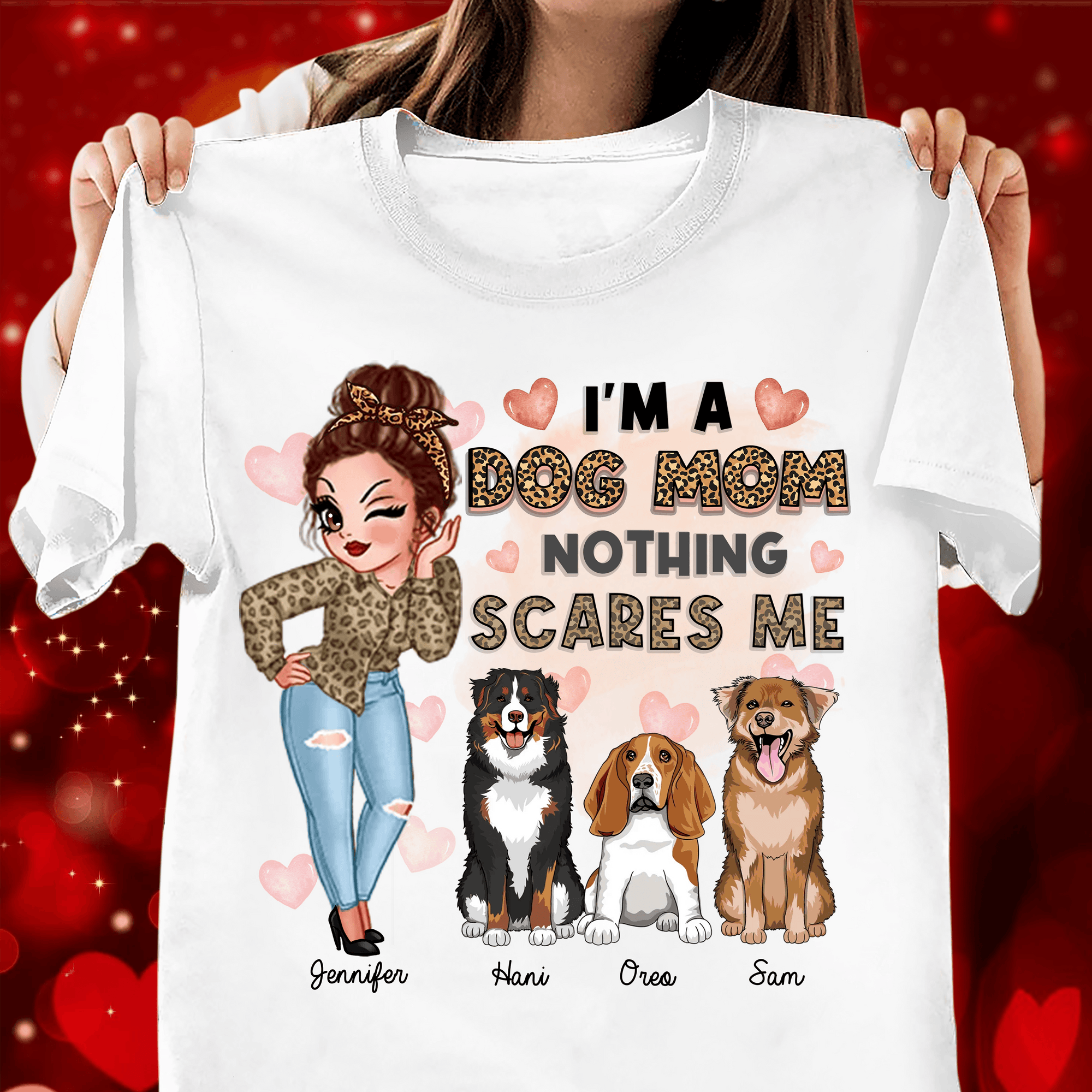 Dog mom online dog dad shirts