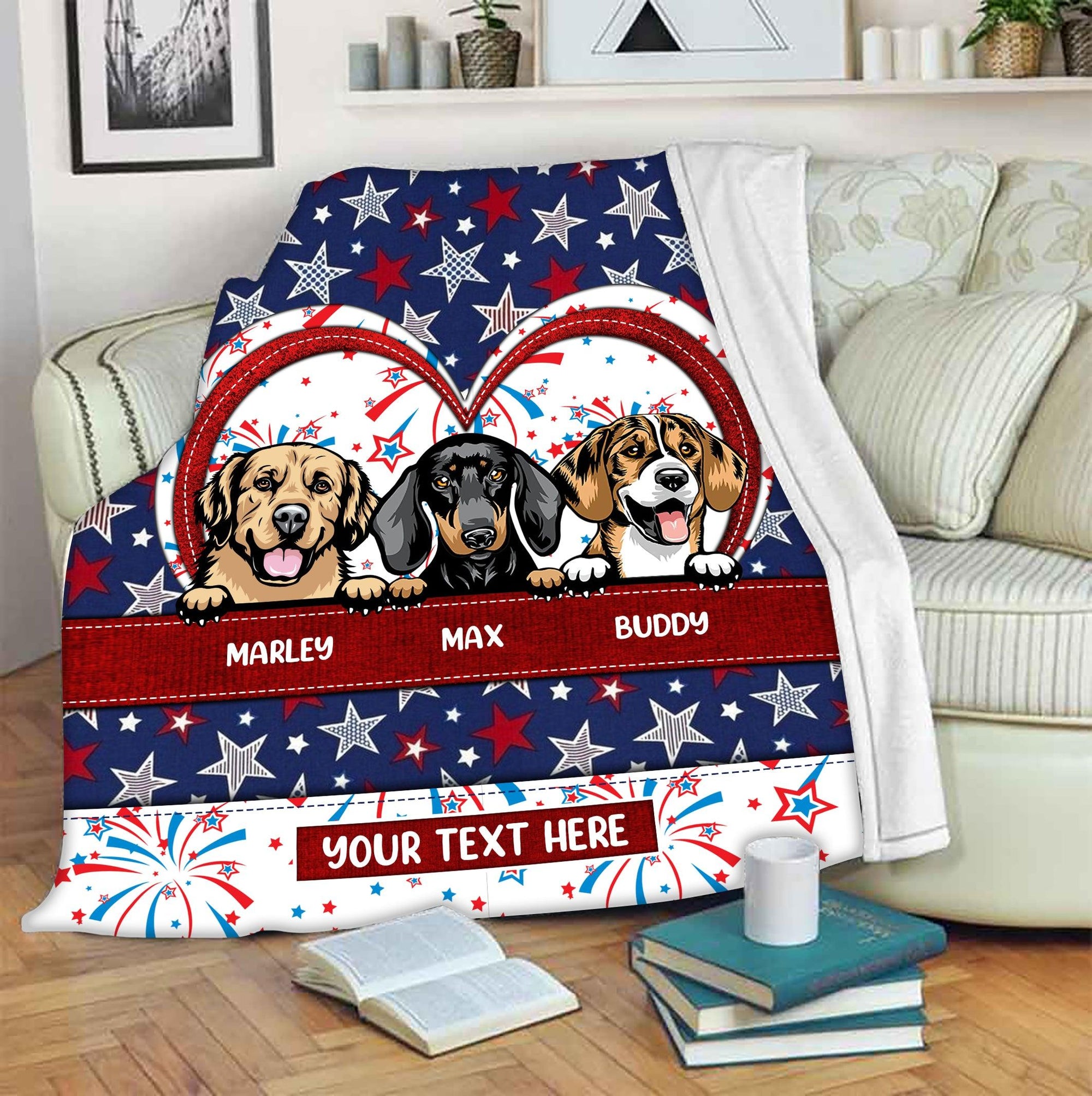 Dog discount mom blanket