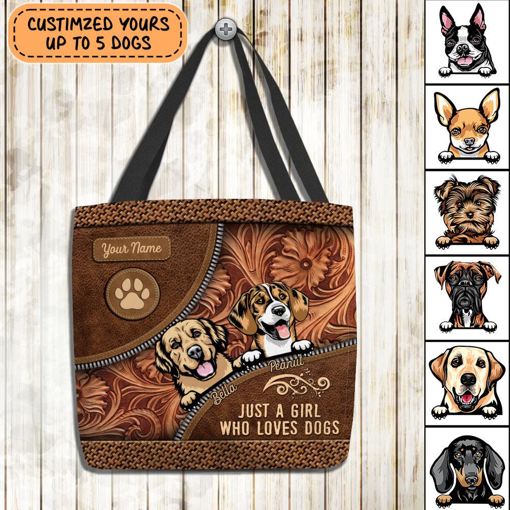 Dog sale print handbags