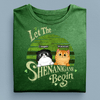 Let The Shenanigans Begin Cat Personalized Shirt, St Patrick's Day Gift for Cat Lovers, Cat Mom, Cat Dad - TS620PS02 - BMGifts