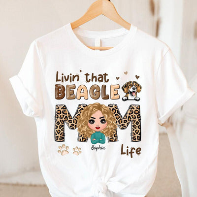 Beagle mom shirt best sale