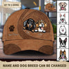 Lovely Dogs Personalized Classic Cap, Personalized Gift for Dog Lovers, Dog Dad, Dog Mom - CP027PS01 - BMGifts