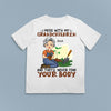 Mess With My Grandchildren Grandma Personalized Shirt, Personalized Gift for Nana, Grandma, Grandmother, Grandparents - TS372PS01 - BMGifts