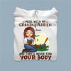 Mess With My Grandchildren Grandma Personalized Shirt, Personalized Gift for Nana, Grandma, Grandmother, Grandparents - TS372PS01 - BMGifts