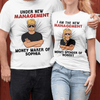 Money Management Couple Personalized Couple T-shirts, Valentine Gift for Couples, Husband, Wife, Parents, Lovers - SS004PS02 - BMGifts